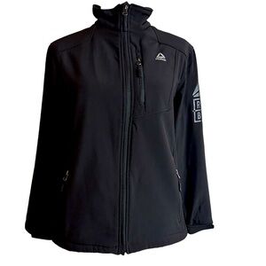 Black Reebok Water Repellent Jacket